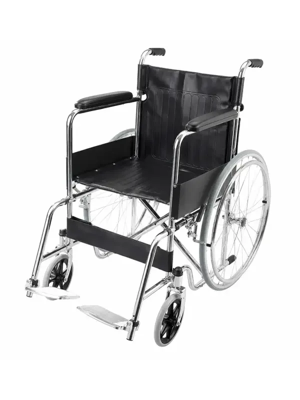 Wheel Chair Folding (Chrome) — wheel chairs, Sigma Global Services